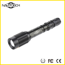2 * 18650 Batterie T6 Zoomable Durable rechargeable lampe de poche (NK-366)